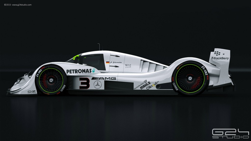 Illustration for article titled Mercedes unveils LMP1 contender for 2016!